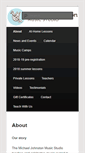 Mobile Screenshot of michaeljohnstonmusicstudio.com